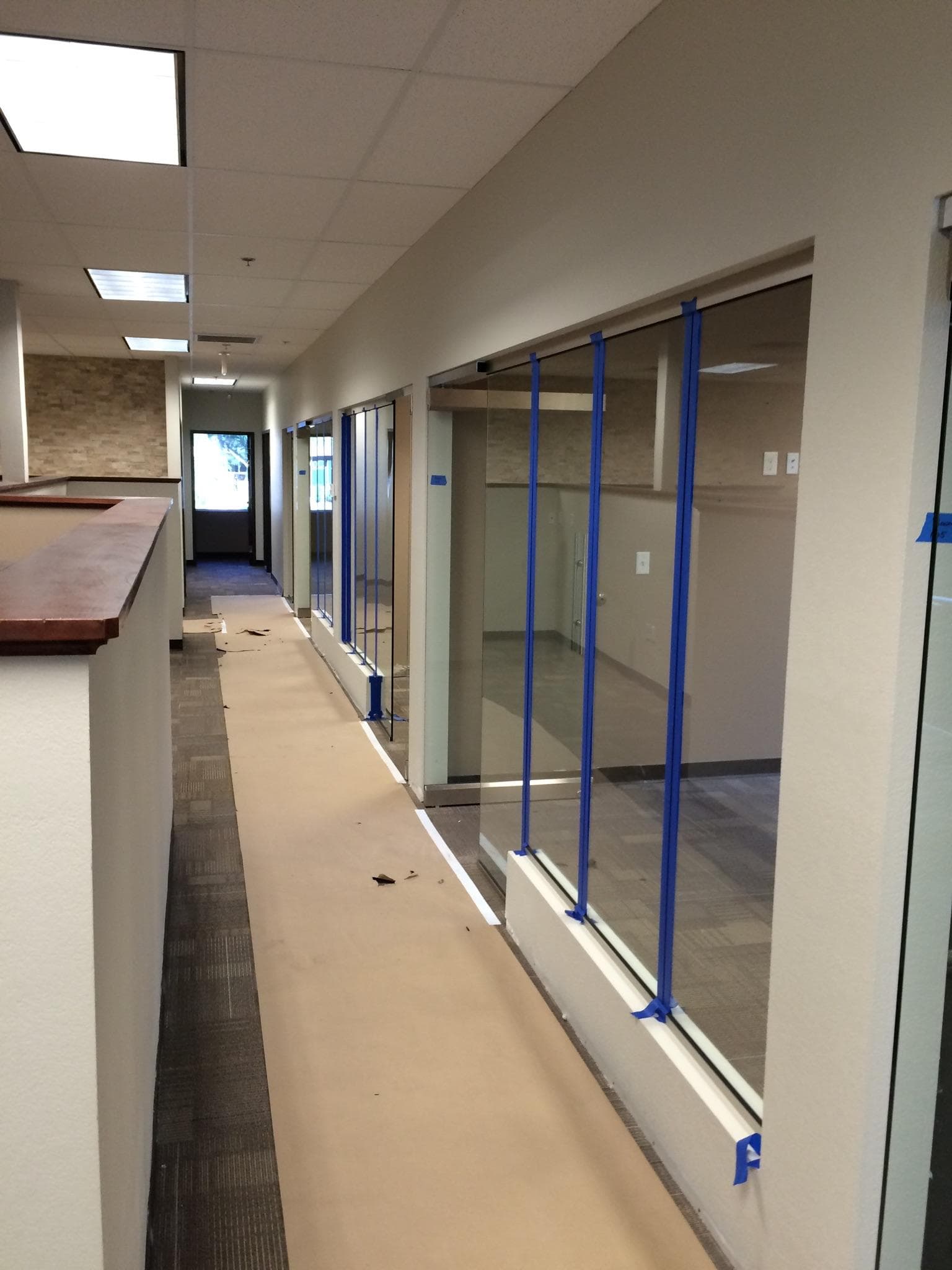 glass office walls and doors